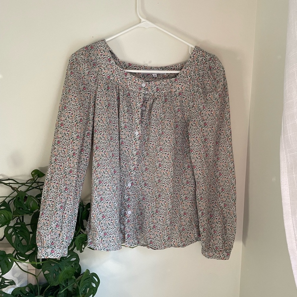 SOLD Main Street Exchange Floral Women's Top - Multicolor